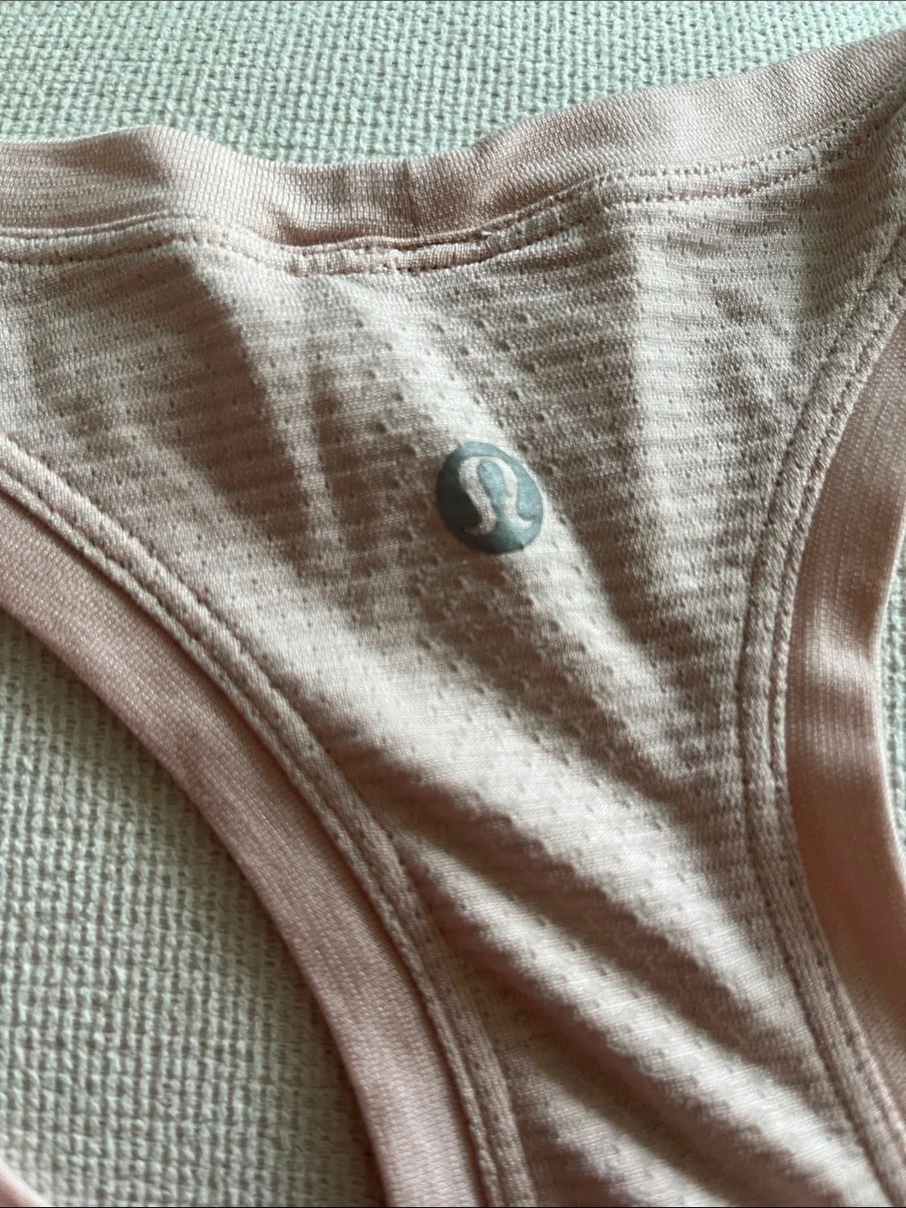 Lululemon Ribbed Racerback Tank Top - Blush Pink
